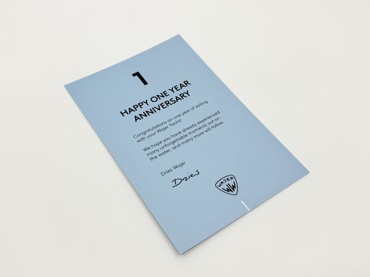 One Year Anniversary Card