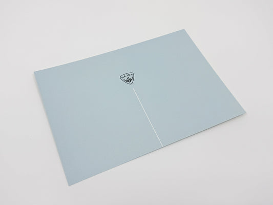 With compliments card